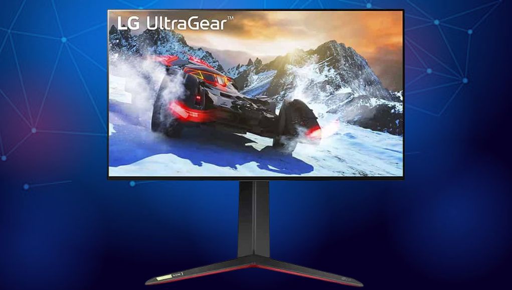 4K 144Hz monitor displaying a detailed game scene