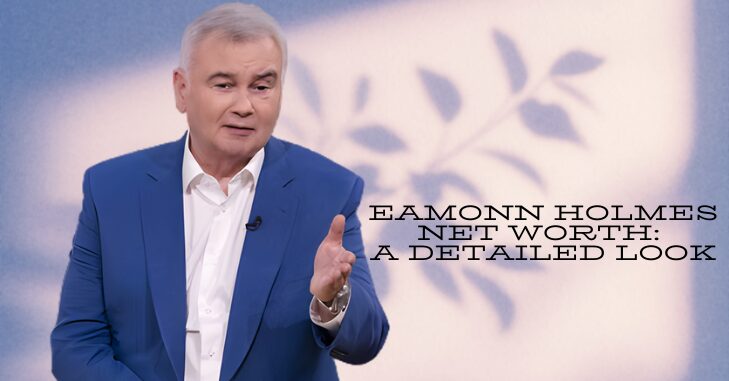 Portrait of broadcaster Eamonn Holmes