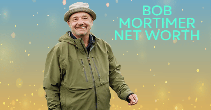 Bob Mortimer performing stand-up comedy on stage