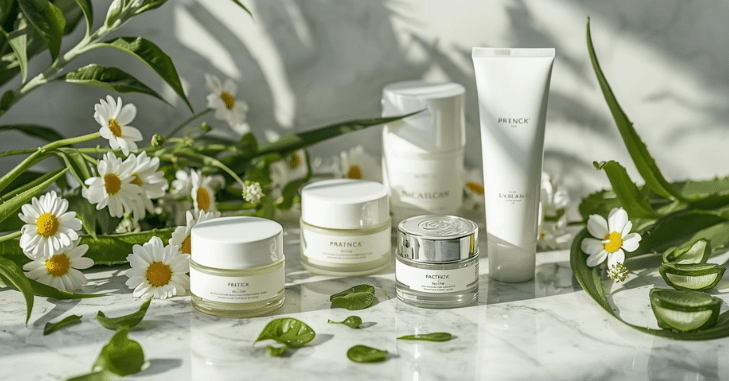 Skincare routine step targeting puffiness in the morning