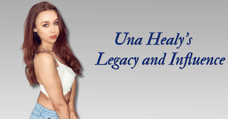 Una Healy relaxing at home in a lifestyle photograph