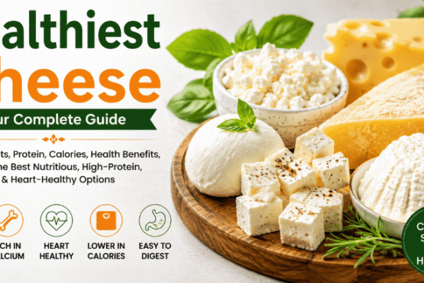 Healthiest Cheese: Complete Guide to Nutrition Facts, Protein Content, Calories, Health Benefits, Calcium & the Best Nutritious, High-Protein, Low-Calorie & Heart-Healthy Cheese Options