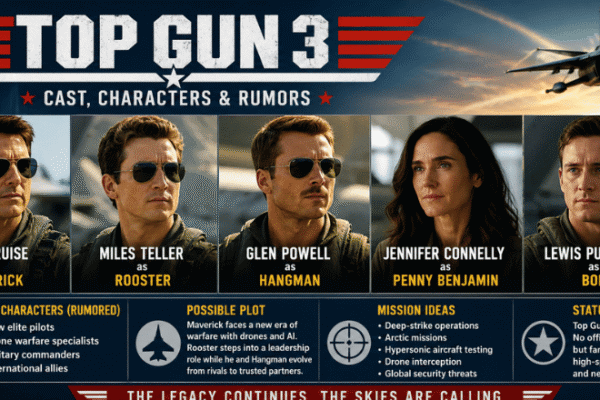 Cast of Top Gun 3: Complete Guide to Returning Actors, New Character Rumors, Plot Details, Release Date Updates, and Production News