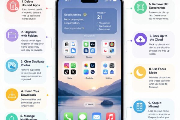 Modern Ways to Clean Up Your Digital Space and Phone Layout