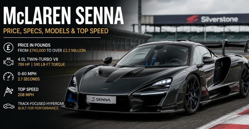 The Ultimate McLaren Senna Guide: A Complete Guide About Its Price, Specs, Interior, Exterior, Models & Comparisons