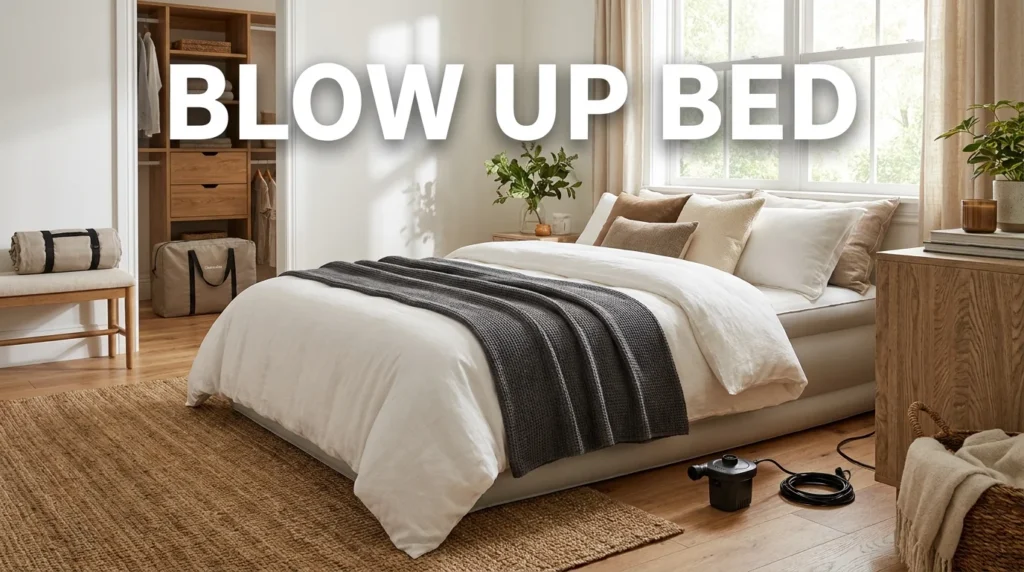 Blow Up Bed Buying Guide UK: Choose the Right Air Bed for Guests or Camping