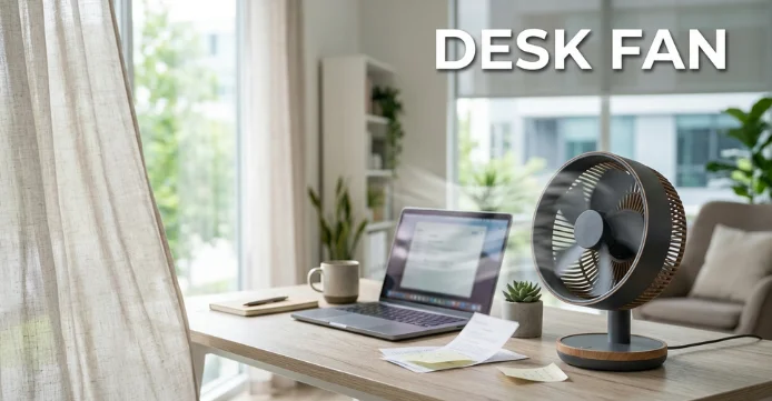 Desk Fan Buying Guide UK: How to Choose Quiet, Energy-Efficient, and Effective Cooling for Your Home, Office, Bedroom, or Small Space