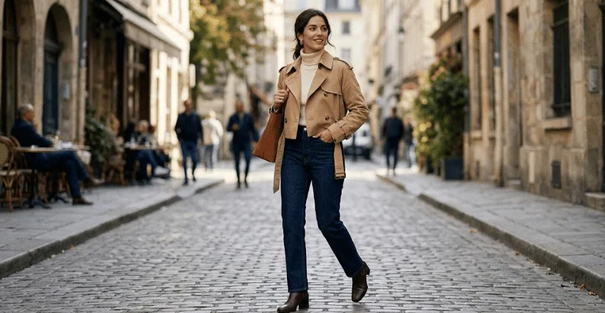 7 Ways to Style a Cropped Trench Coat
